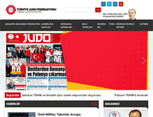 Tablet Screenshot of judo.gov.tr