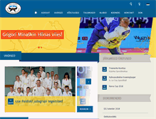 Tablet Screenshot of judo.ee