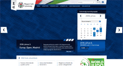 Desktop Screenshot of judo.hu