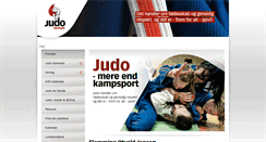 Desktop Screenshot of judo.dk